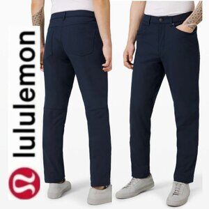 Lululemon Men's ABC Pant Relaxed Fit True Navy Size 40